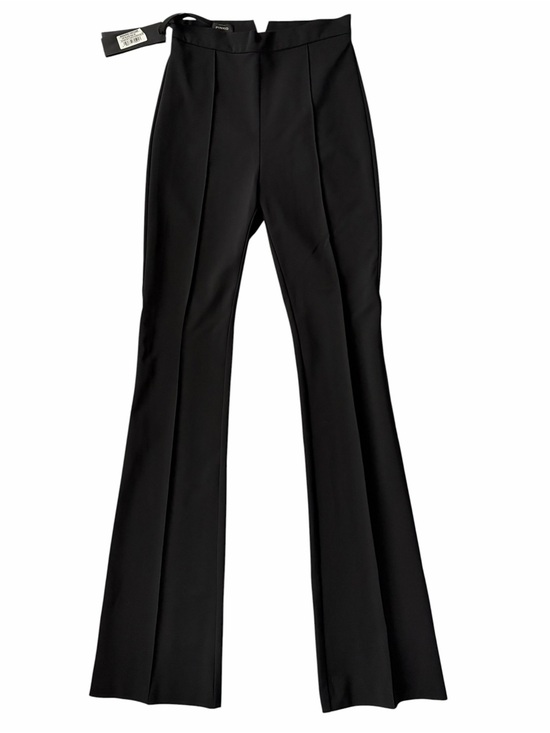 Pinko Pants - Pinko Mandarino Pantalone Black Scuba Pants-size 4